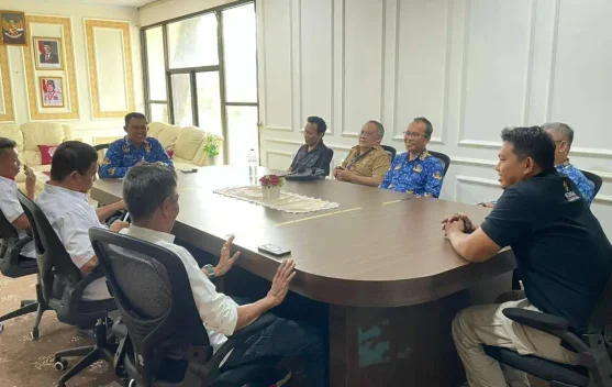 Disparekrafpora Gorontalo Gelar Pertemuan Awal dengan Induk Olahraga