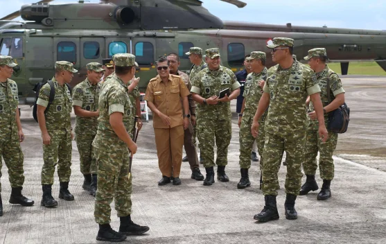 Wakil Panglima TNI Pastikan Pembangunan KMP di Dawuan Subang
