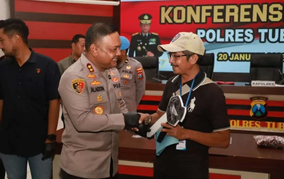 Polres Tuban Kembalikan Motor Hasil Ungkap Curanmor