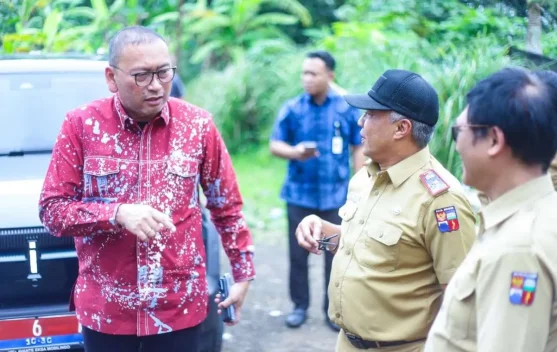 Sekjen Kemensos Tinjau Lokasi Sekolah Rakyat di Rancamaya 