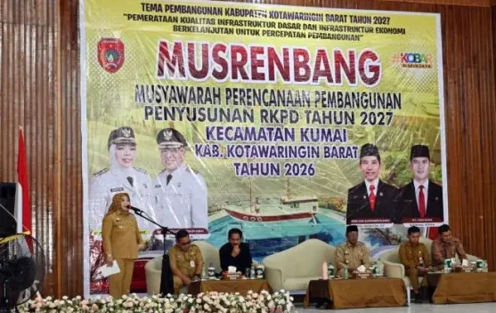 Bupati Kobar Dorong Hilirisasi Potensi Kumai di Musrenbang 2026