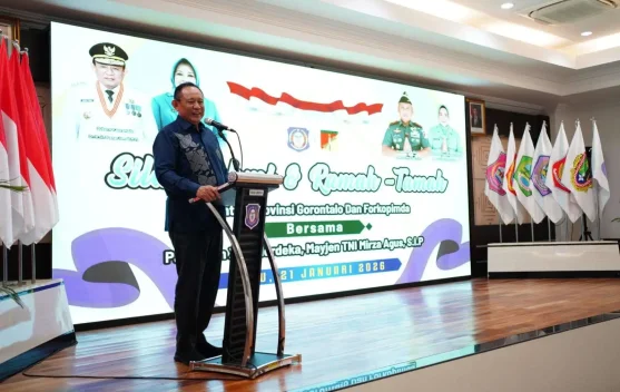 Sambut Pangdam XIII Merdeka, Pemprov Gorontalo Perkuat Sinergi